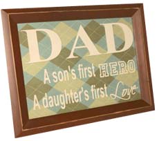 Father's Day frame